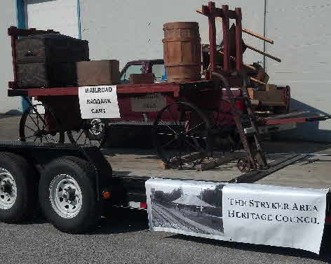 SAHC Parade Float With Depot Cart SAHC Parade Float With Depot Cart