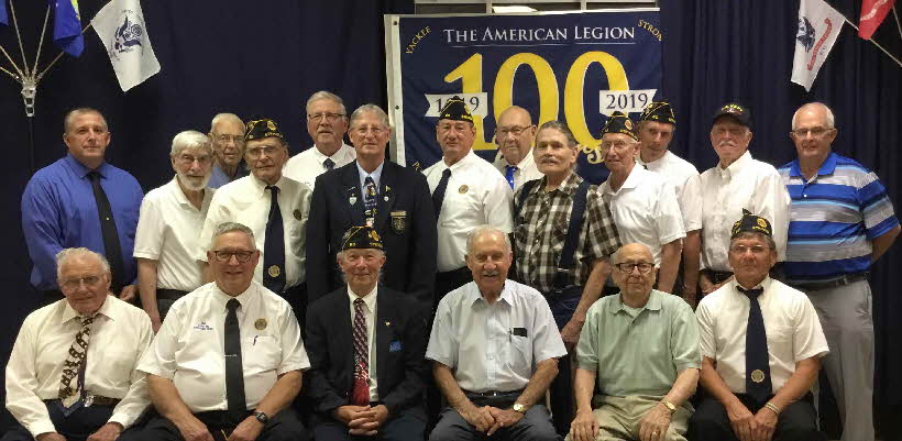 Stryker American Legion 100 Anniversary group shot 10Aug2019
