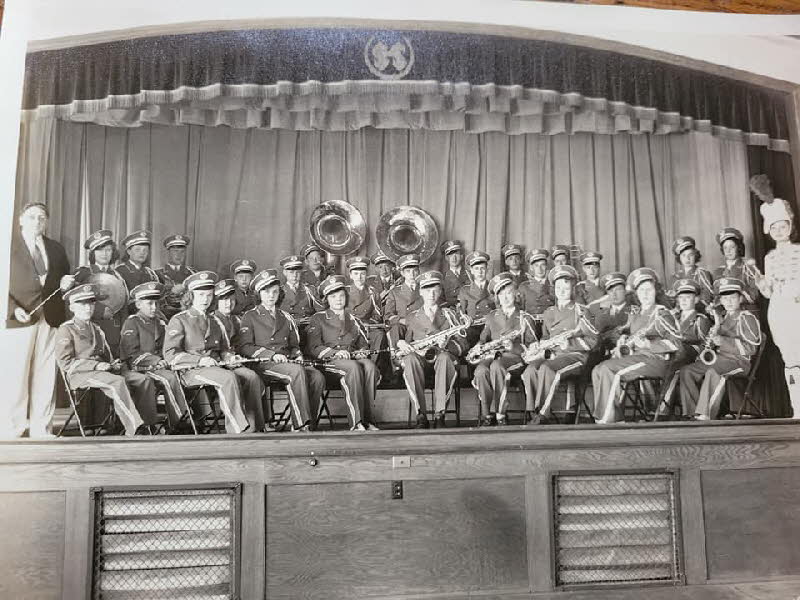 Stryker HS Band circa 1940 John Coy photo used with permission of Trish Coy-Sanders Stryker HS Band circa 1940 John Coy photo used with permission of Trish Coy-Sanders