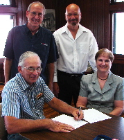 Heritage Council Signs Depot Lease