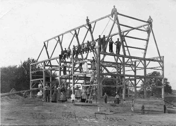 Wade Rethmel Barn Raising